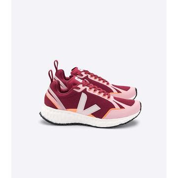 Burgundy Women's Veja CONDOR MESH Shoes | AU 503RVD